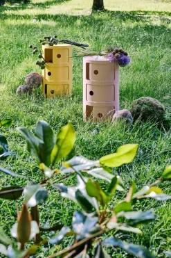 Kartell Componibili Bio Container cremefarben