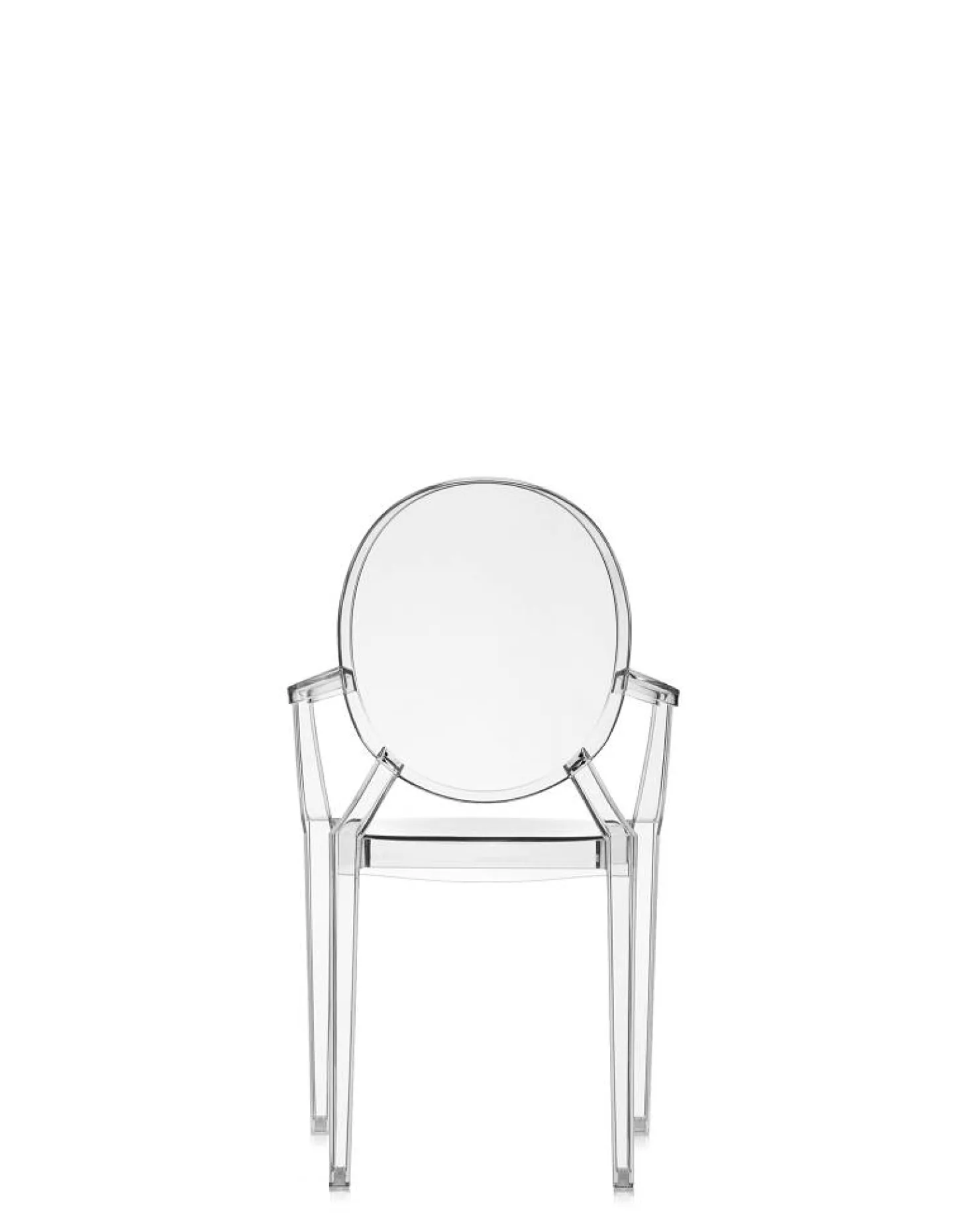 Kartell Lou Lou Ghost Kinderstuhl kristallklar
