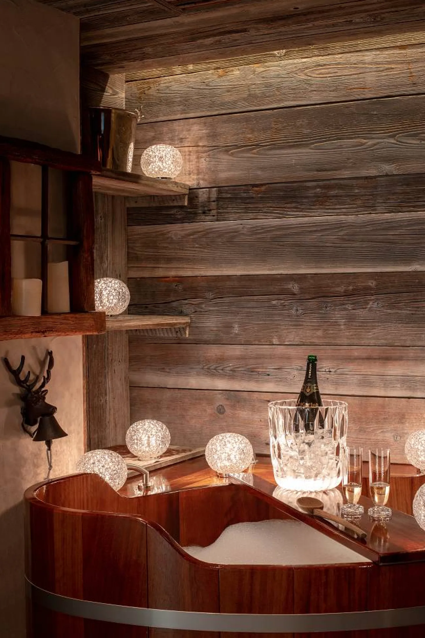 Kartell Mini Planet Indoorleuchte rauch