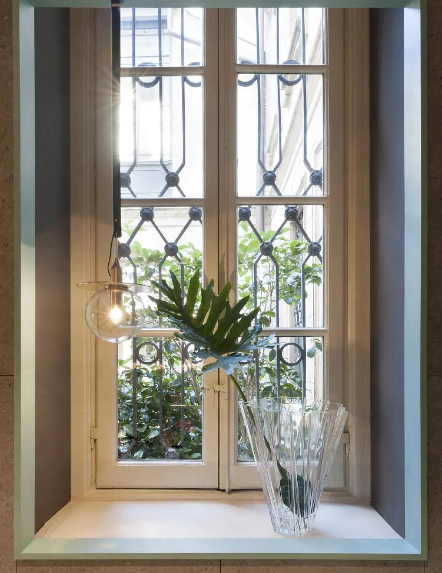 Kartell Shanghai Blumenvase glasklar