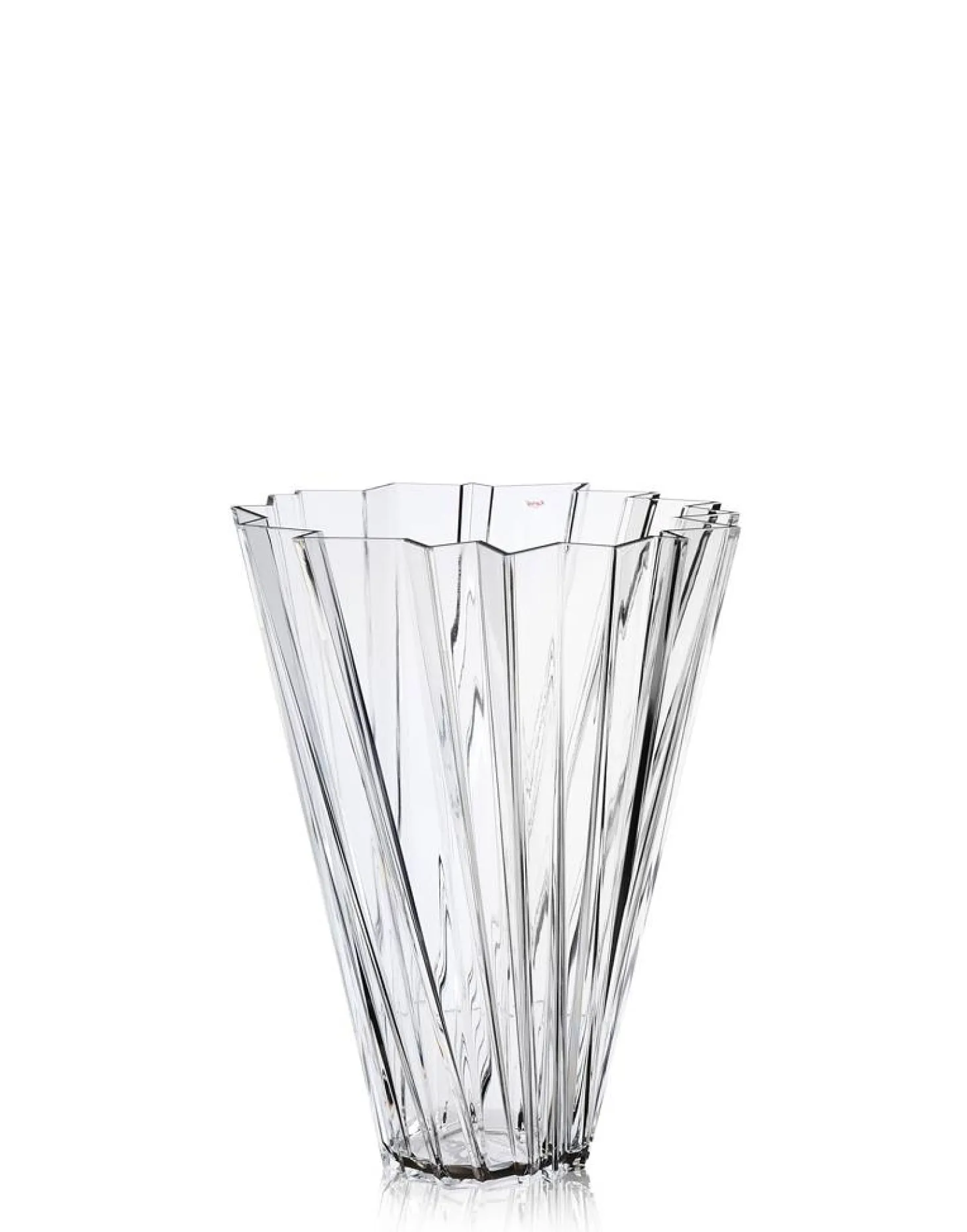 Kartell Shanghai Blumenvase glasklar