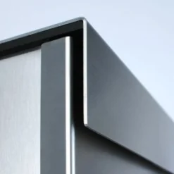 Keilbach Glasnost Briefkästen Edelstahl Metall.360 ohne Beschriftung