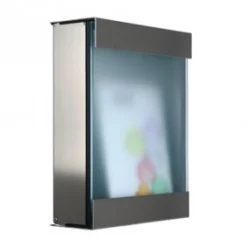 Keilbach Glasnost Briefkästen Klassiker Glas.360 ohne Beschriftung