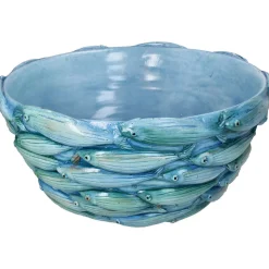 Kersten B.V. Fisch schale blau 39x39x18.5cm