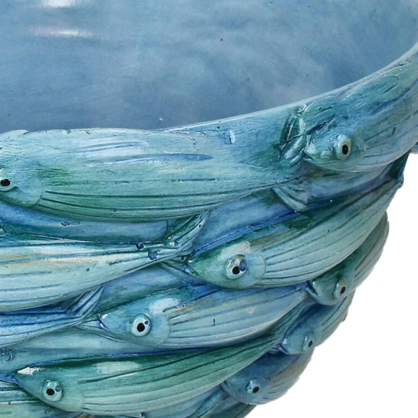 Kersten B.V. Fisch schale blau 39x39x18.5cm