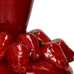 Kersten B.V. Rote Vase "Strawberry" Ø 32,5 cm