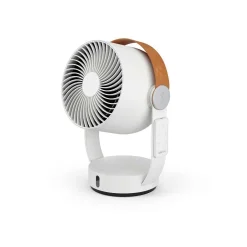 Klein & More 3D-Ventilator LEO - weiß mit Kunstledergriff