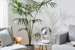 Klein & More 3D-Ventilator LEO - weiß mit Kunstledergriff