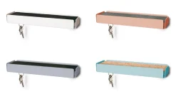 Konstantin Slawinski Schlüsselbrett KEY-BOX weiß Filz rot