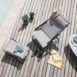 Lafuma Outdoor Beinauflage BAYANNE Hedona Jade / Gestell Titane