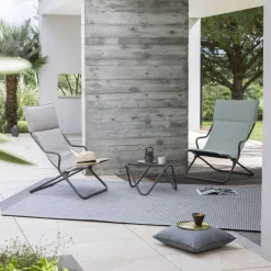 Lafuma Outdoor Beistelltisch Vogue perforiert grau (Titane)