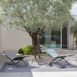 Lafuma Outdoor Beistelltisch Vogue perforiert grau (Titane)