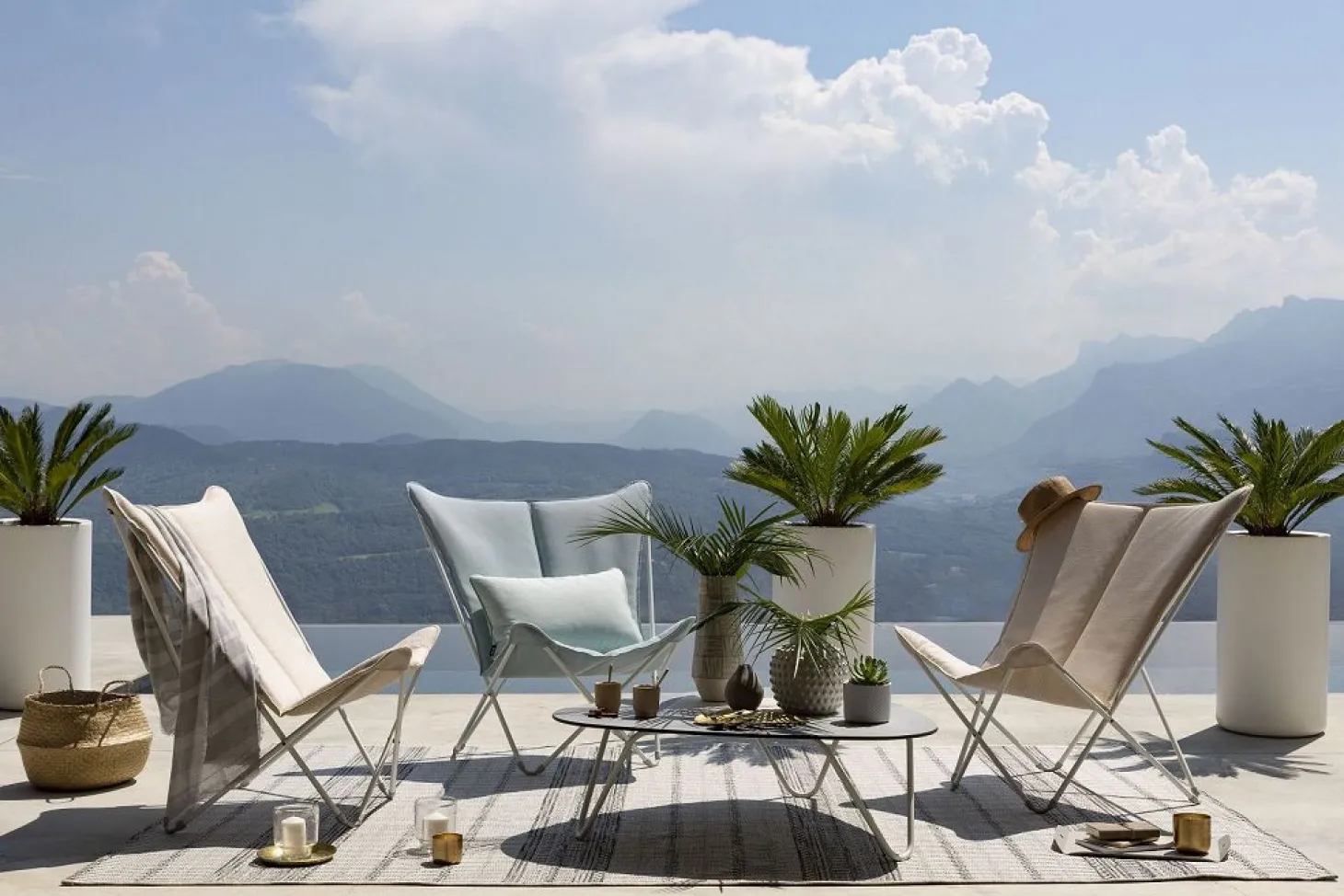 Lafuma Outdoor Stuhl Sphinx Hedona Jade / Gestell Titane