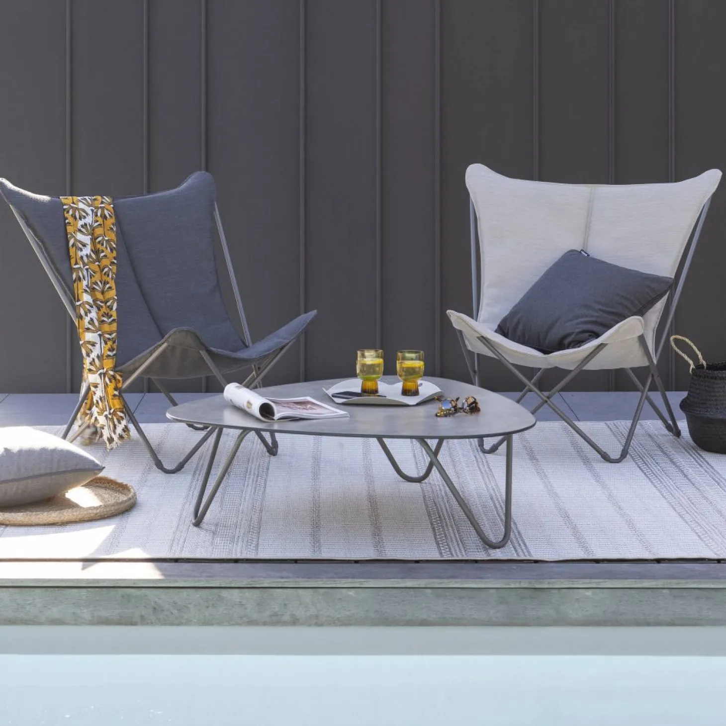 Lafuma Outdoor Stuhl Sphinx Hedona Jade / Gestell Titane