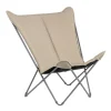 Lafuma Pop Up Lounge Chair XL BEC Beige Moka