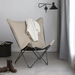 Lafuma Pop Up Lounge Chair XL BEC Beige Moka