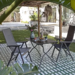 Lafuma Rechteckiger Outdoortisch Anytime Fusain