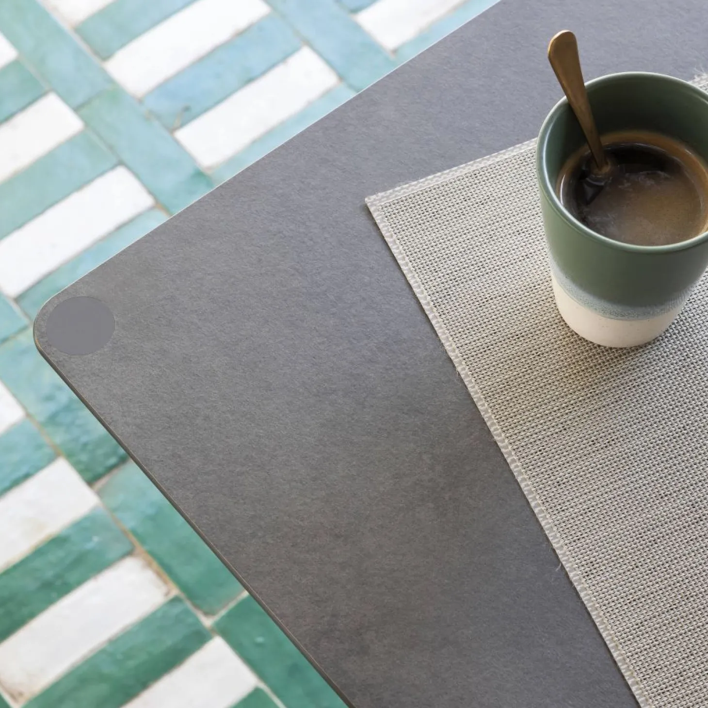 Lafuma Rechteckiger Outdoortisch Anytime Fusain