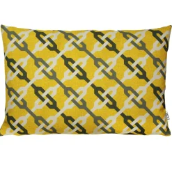 Lazis Curryfarbene Kissenhülle - Mustard 40 x 60 cm