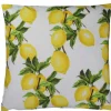 Lazis Kissenhülle Citrus 50 x 50 cm - Zitronenmuster