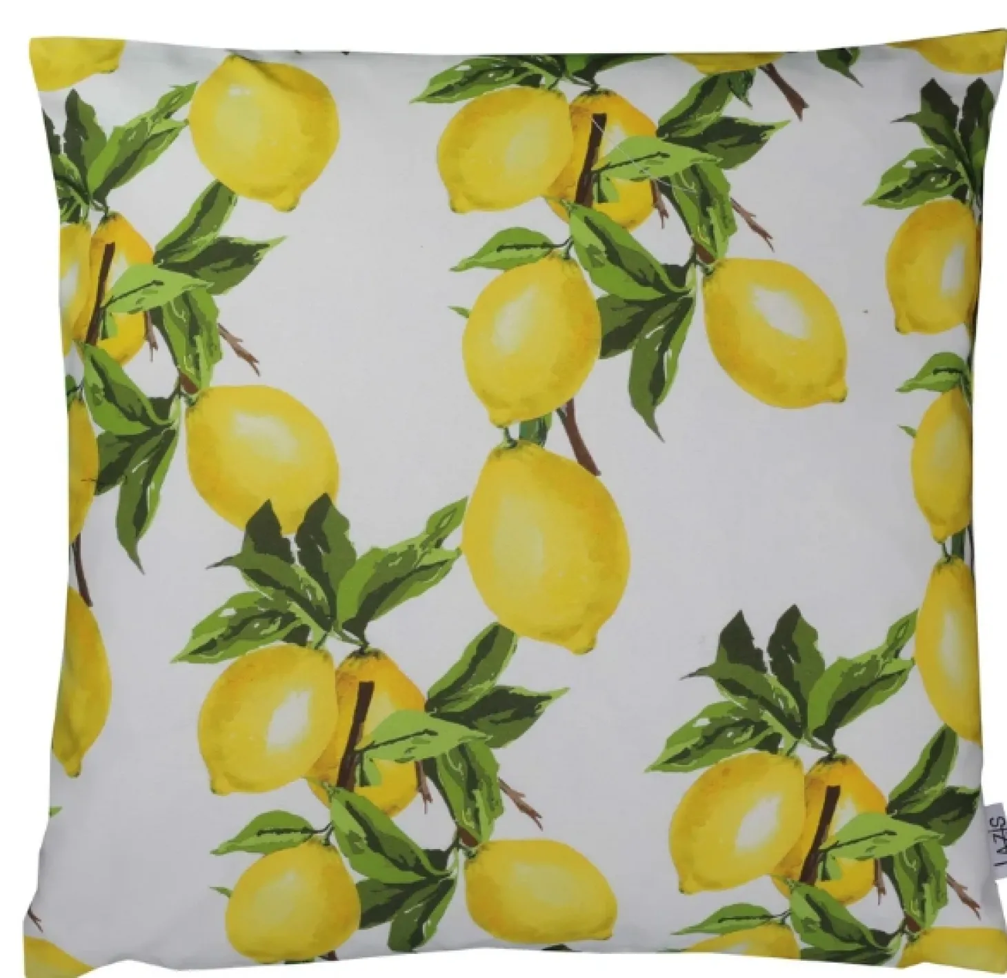 Lazis Kissenhülle Citrus 50 x 50 cm - Zitronenmuster