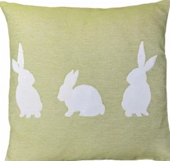 Lazis Kissenhülle mit Paspel Solange 45 x 45 cm