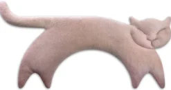 Leschi Körnerkissen | Die Katze Clara Bio Koralle