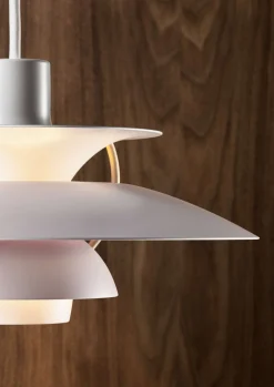 Louis Poulsen PH 5 Mini Pendelleuchte Weiß Klassiker