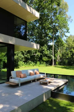 4-M Design Dox gemütliches Outdoor Lounge Sofa - 2 Sitzer