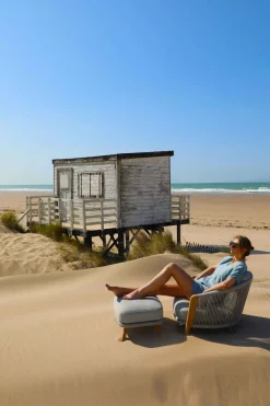 4-M Design Haven Fußablage in Mokka