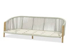4-M Design Haven 3-Sitzer Outdoor Lounge Sofa in Mokka