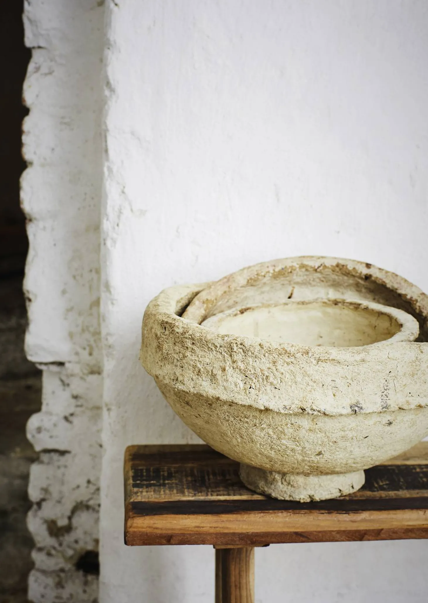 MADAM STOLTZ Pappmasche Schale