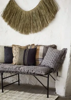 MADAM STOLTZ Wanddeko aus Seegras 120x50 cm