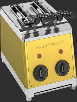 Milantoast Sandwichtoaster mit Zangen Gold