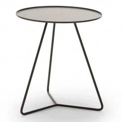 Möller Design Steely Beistelltisch 45cm Sepia metallic