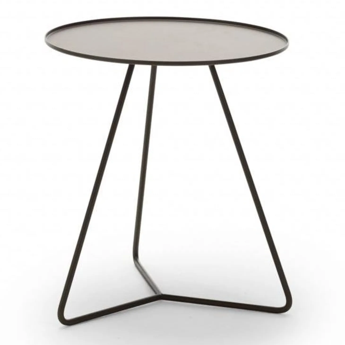 Möller Design Steely Beistelltisch 45cm Sepia metallic