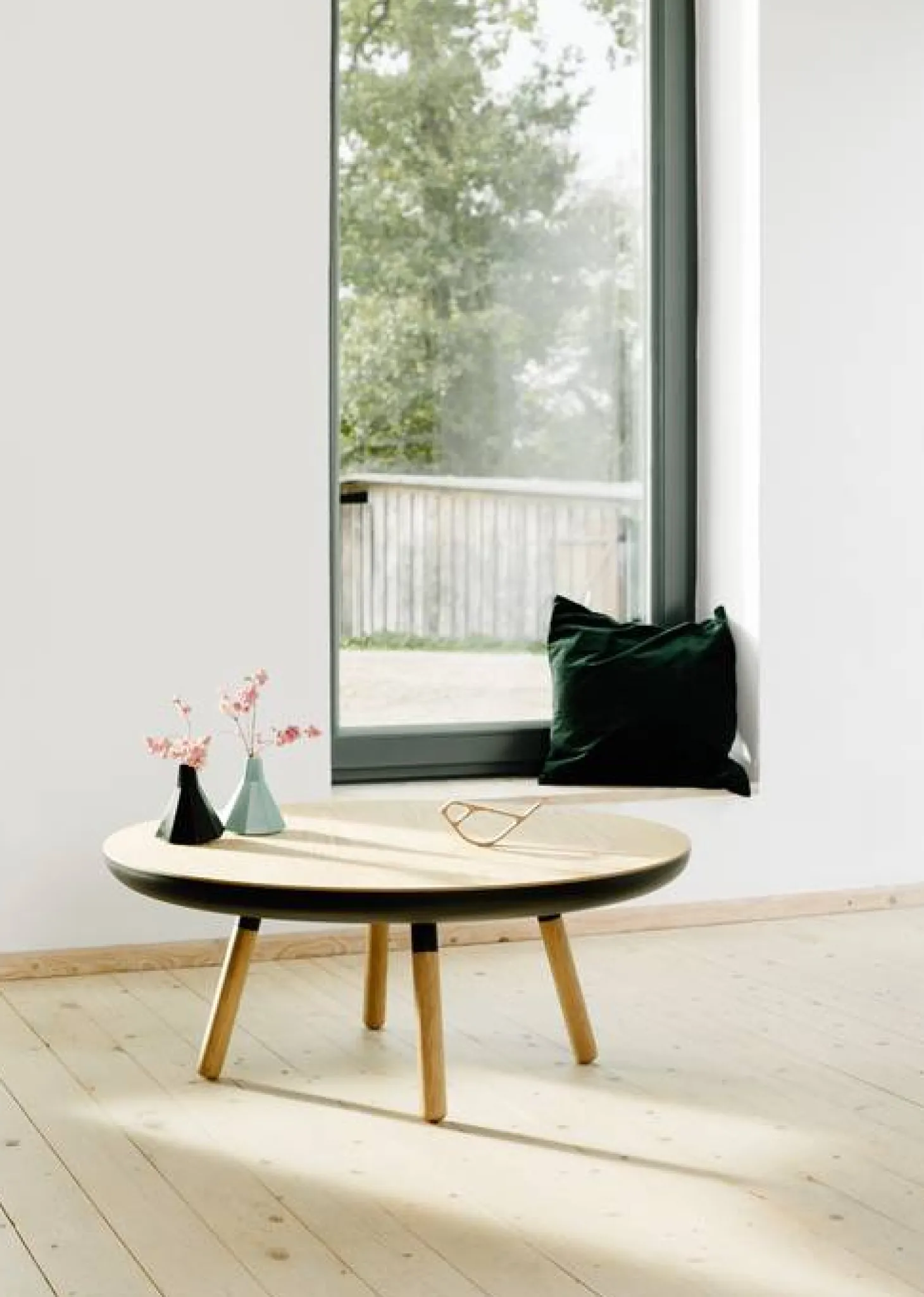 MÜLLERNKONTOR Piep & Mats Designer Holzvögel Piep Schwarz