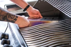 Napoleon Edelstahl Räucherbox für Hitzeverteiler