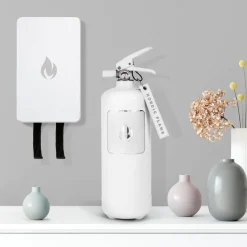 Nordic Flame Löschdecke – Weiß