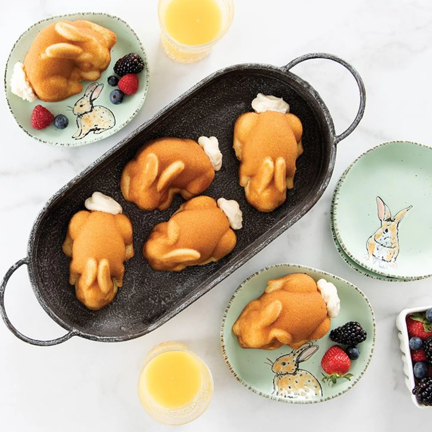 Nordic Ware Backform für Oster - Hasen "Baby Bunny Kuchen"