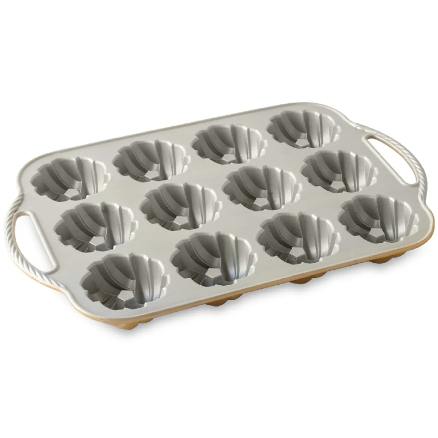Nordic Ware Backform 75th Anniversary Braided Mini-Kuchen
