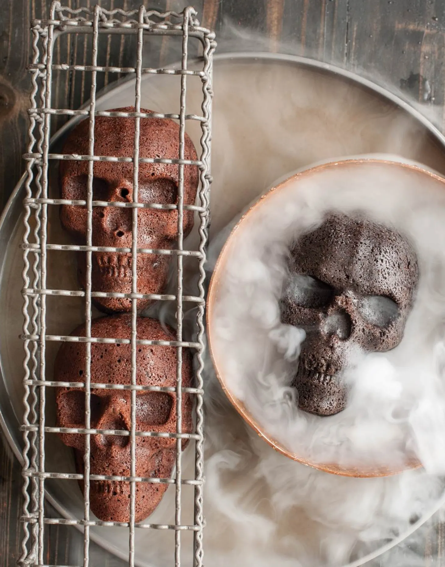 Nordic Ware Totenkopf - Kuchenform (Halloween)