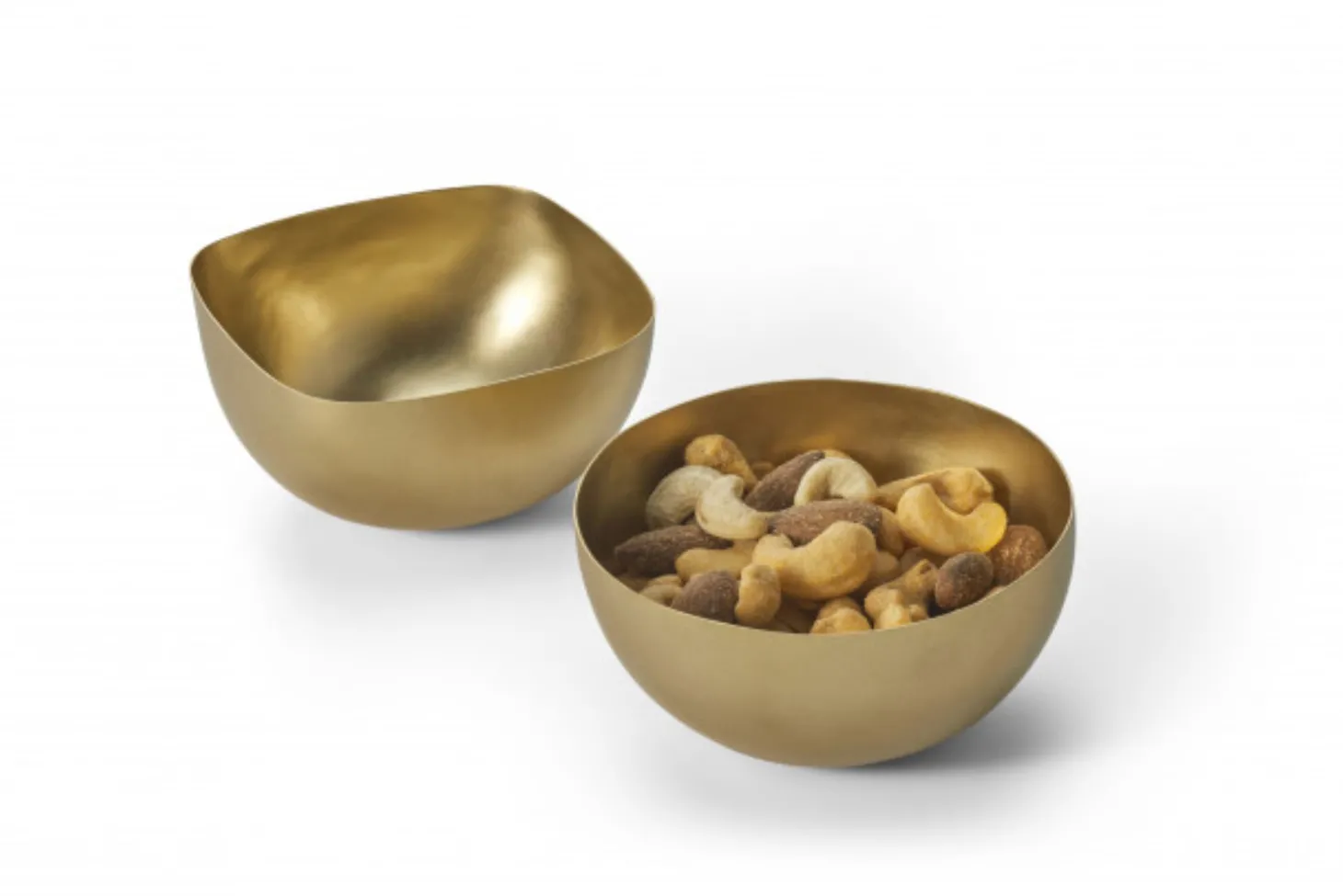 Philippi BRASS Schale - gold glänzend quadratisch