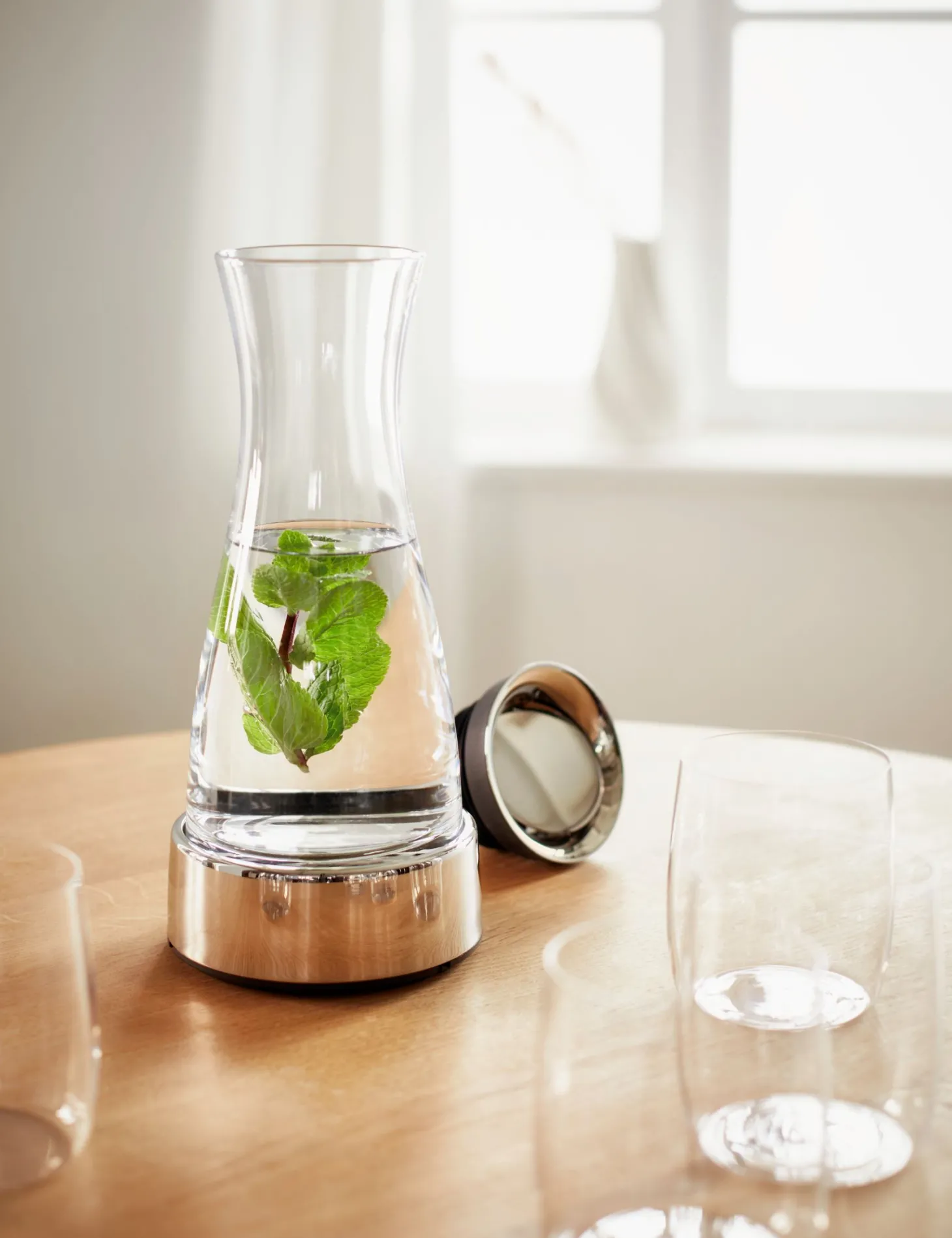 Philippi Cool Karaffe mit Kühlsockel