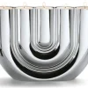 Philippi Double U Teelichthalter hochglanzpoliert