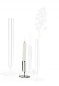 Philippi LAMBDA COLLECTION - Kerzenleuchter hochglanzpoliert 11 cm