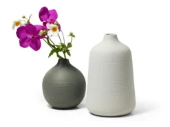 Philippi Lim Vase aus Aluminium rund