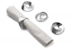 Philippi Swirl Serviettenringe 4 Stk