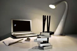 Philippi Zick Zack Stifthalter silber