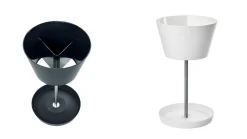 pieperconcept BASKET Schirmständer Anthrazit